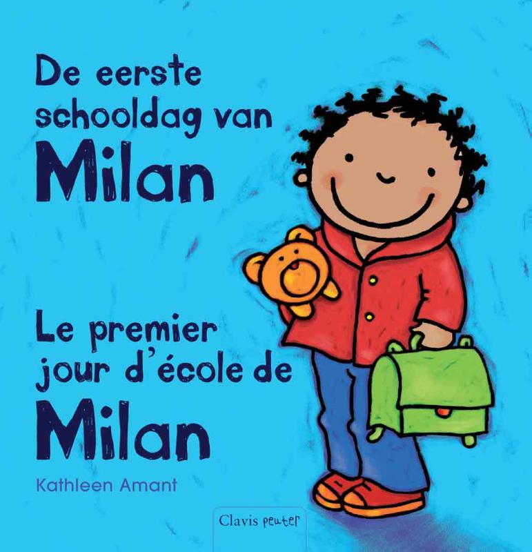 Milan  -   De eerste schooldag van Milan tweetalig Franse editie