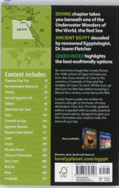 Egypt 10E Lonely Planet achterkant