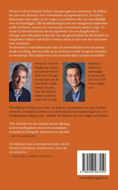 Freakonomics achterkant