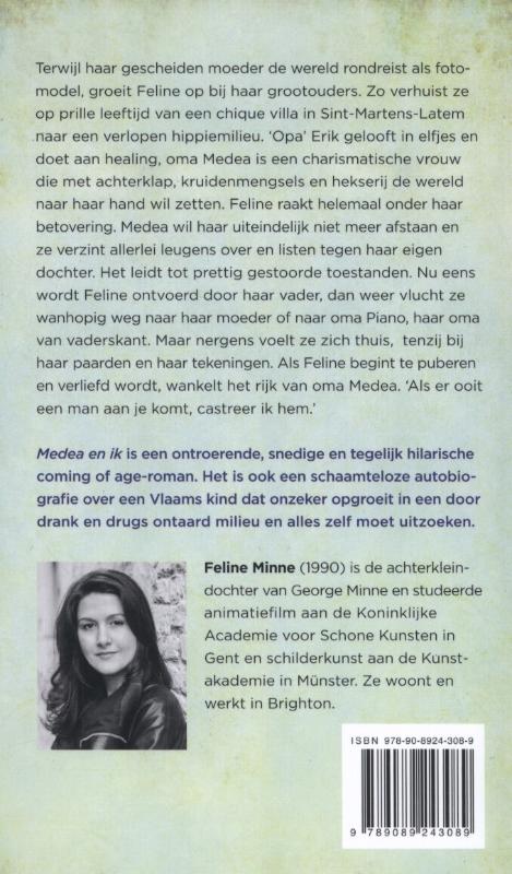 Medea en ik achterkant
