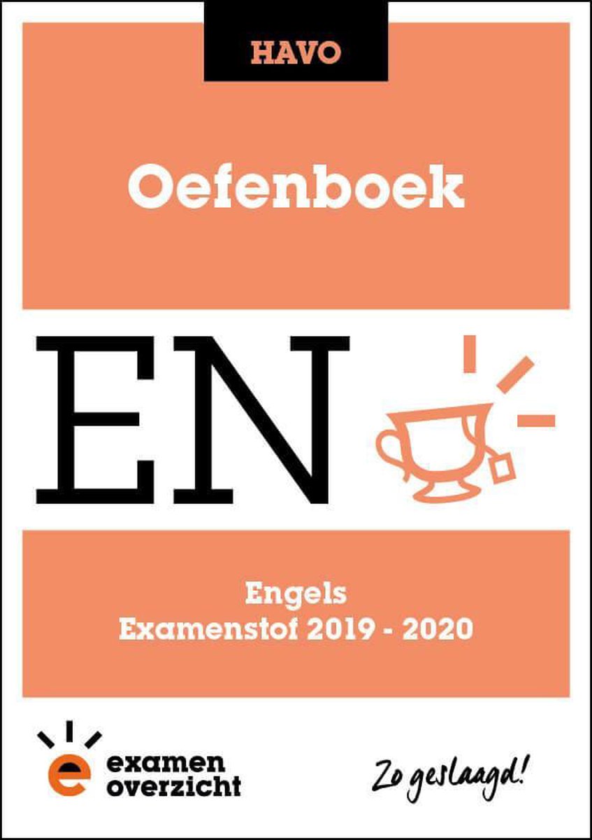 ExamenOverzicht - Oefenboek Engels HAVO