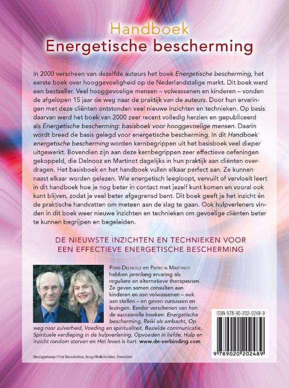 Handboek energetische bescherming achterkant