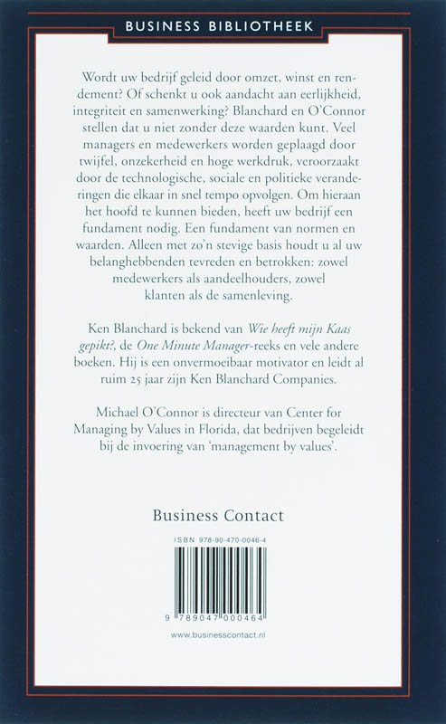 Normen en waarden Normen en waarden achterkant