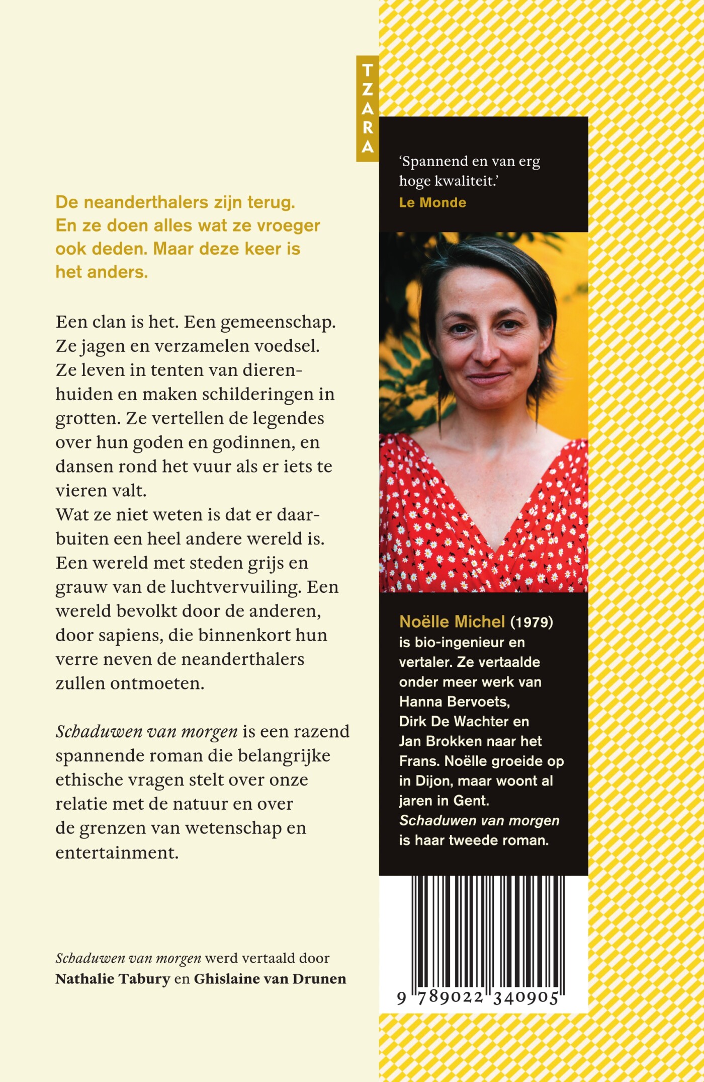 Schaduwen van morgen achterkant