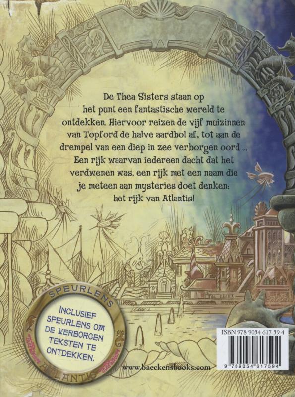 De prins van Atlantis / Thea Stilton achterkant