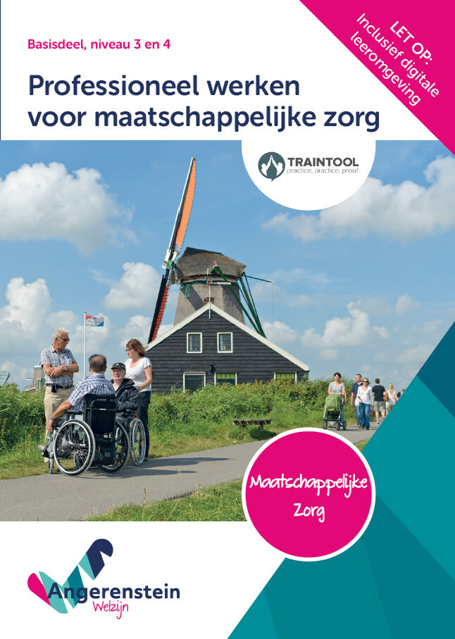 Professioneel werken voor maatschappelijke zorg nieuw | combipakket