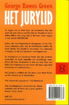 Het jurylid / Zwarte beertjes / 3198 achterkant