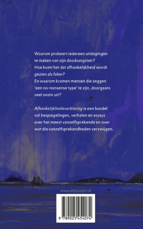 Afhankelijkheidsverklaring achterkant