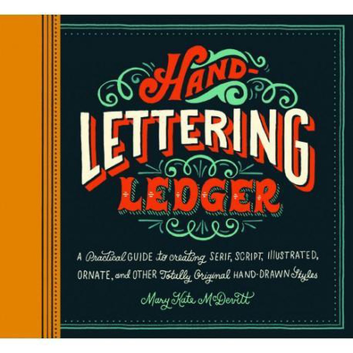 Hand Lettering Ledger