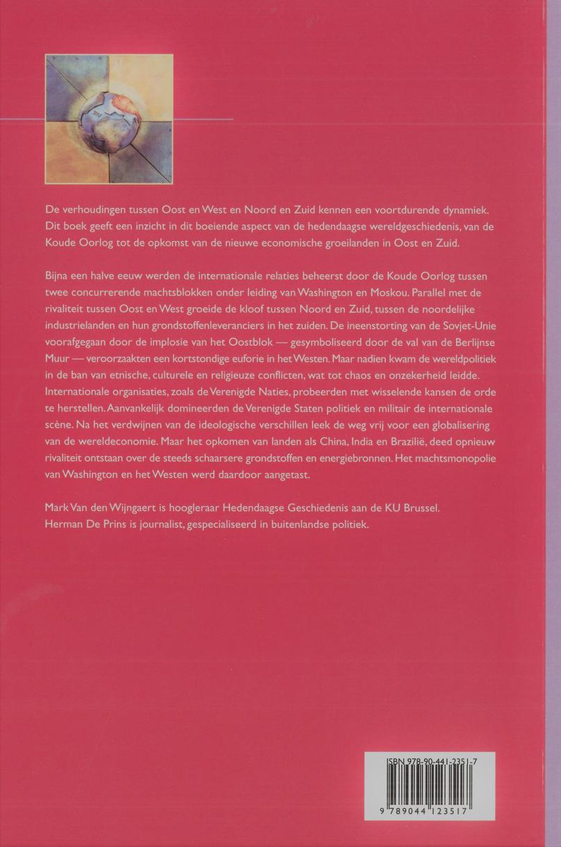 boekenbalie_9789044123517_cover Oost tegen West, Noord tegen Zuid / Historama / 4