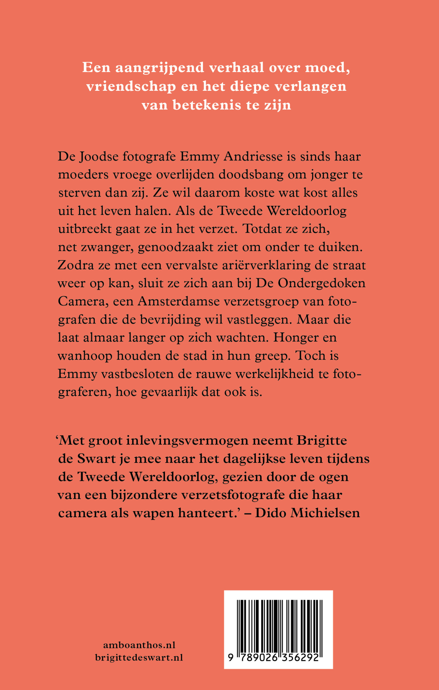 In licht bevroren achterkant
