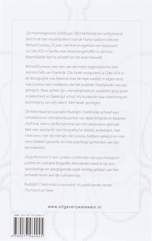 De Perfectionist De Perfectionist achterkant