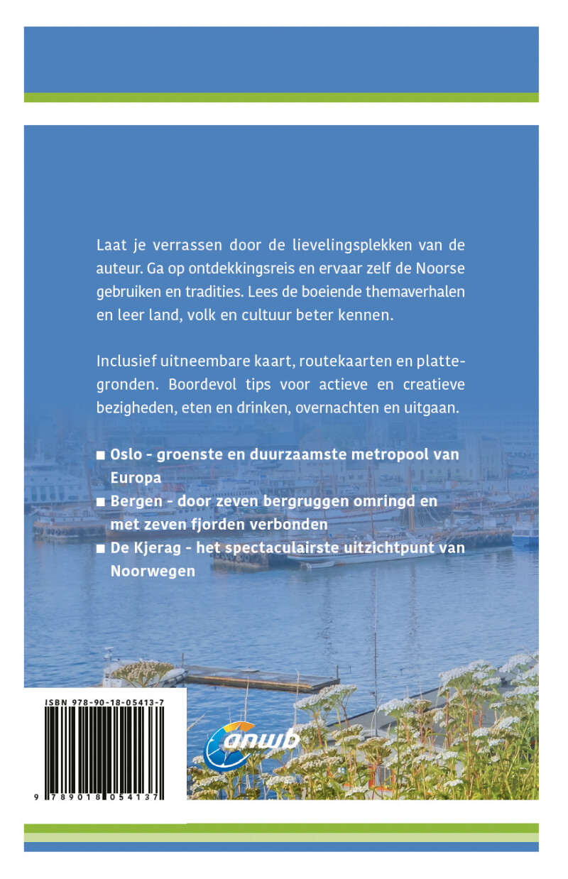 Noorwegen zuid / ANWB Ontdek achterkant