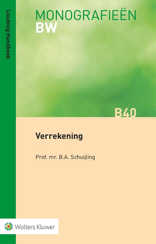 Verrekening / Monografieen BW / B40