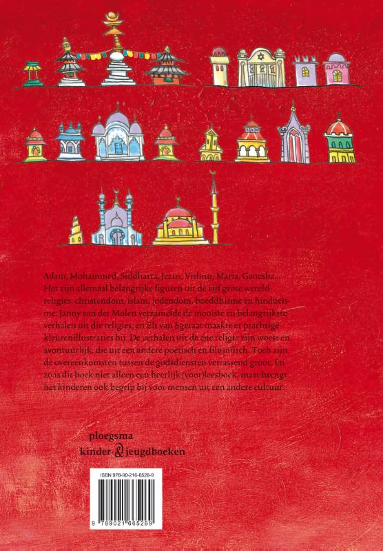 Over engelen, goden en helden / Ploegsma kinder- & jeugdboeken Over engelen, goden en helden / Ploegsma kinder- & jeugdboeken achterkant