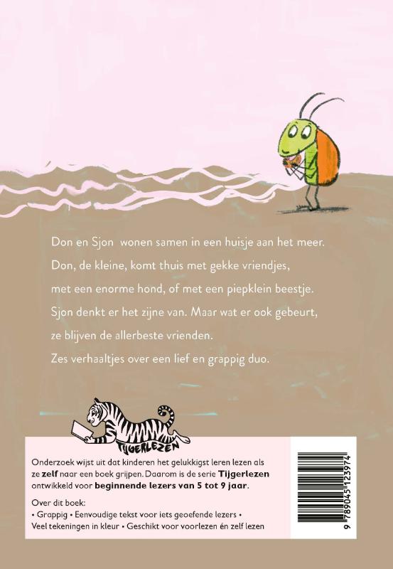 Die kleine is Don, de lange is Sjon / Tijgerlezen achterkant