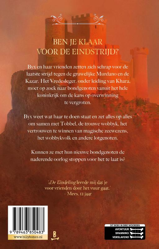 Overwonnen / De Eindeling / 3 achterkant