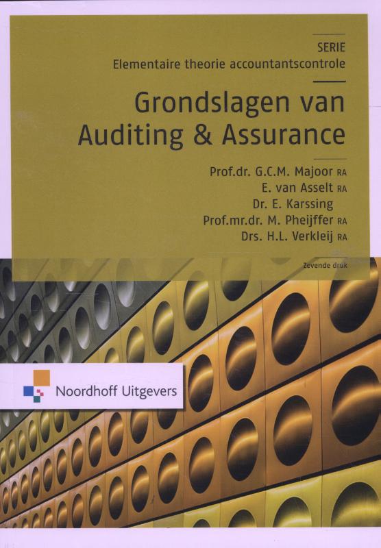 Grondslagen van auditing & assurance / Elementaire theorie accountantscontrole / 1