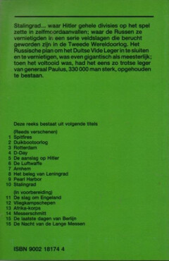 Stalingrad / Bibliotheek van de Tweede Wereldoorlog / 10 achterkant
