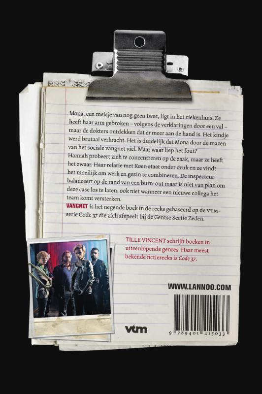 Vangnet / Code 37 / 9 Vangnet / Code 37 / 9 achterkant