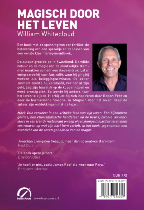 Magisch door het leven / Levensboeken achterkant
