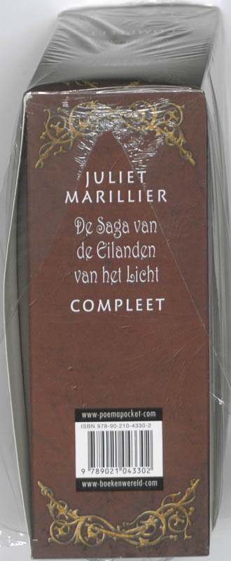 Saga van de Eilanden van het Licht - cassette achterkant