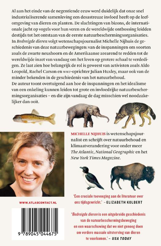 Bedreigde dieren achterkant