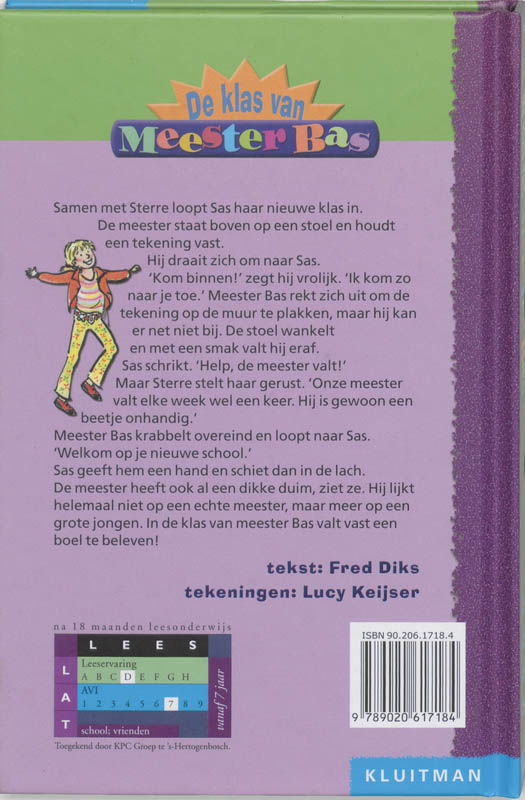 De klas van meester Bas / Klavertje vier achterkant