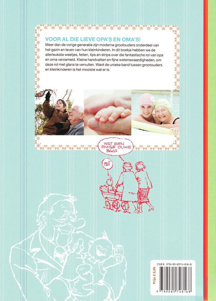 Jan Jans en de kinderen - Oma en Opa / Jan, Jans en de kinderen themareeks / 10 achterkant