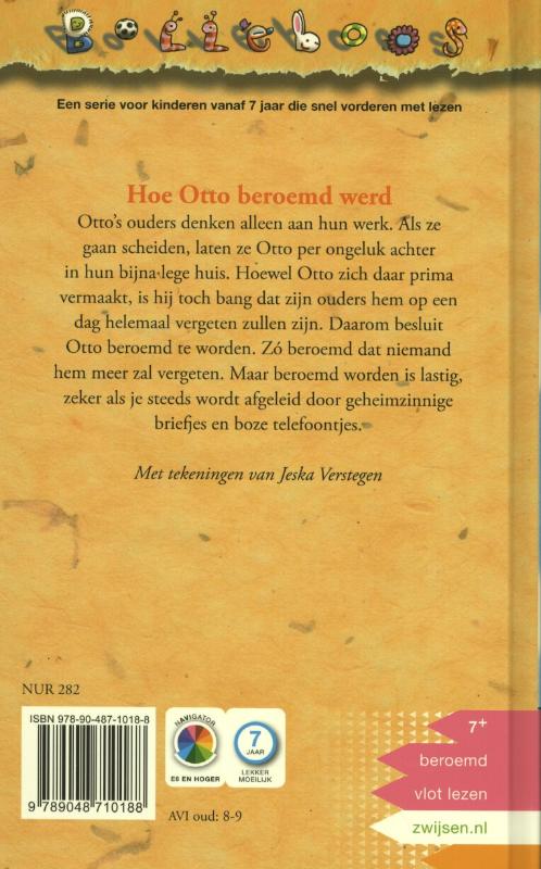 Hoe Otto beroemd werd achterkant