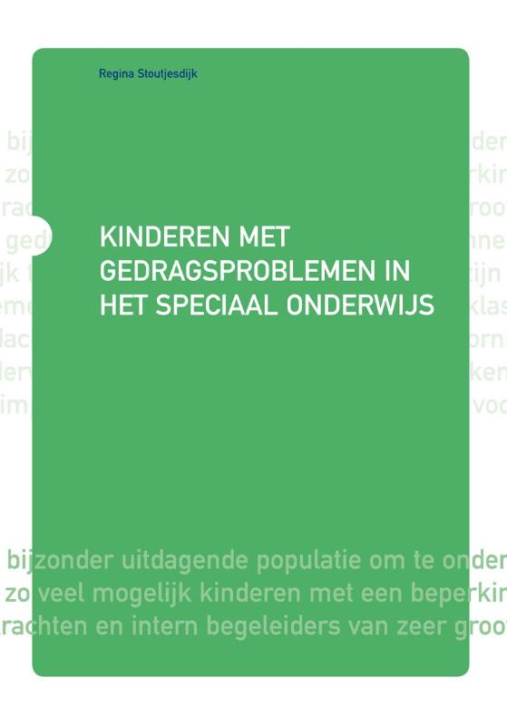 Kinderen met gedragsproblemen in het speciaal onderwijs / Horizon