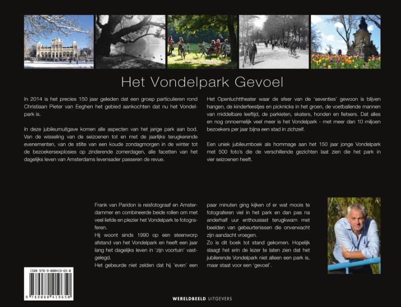Het vondelpark gevoel Het vondelpark gevoel achterkant