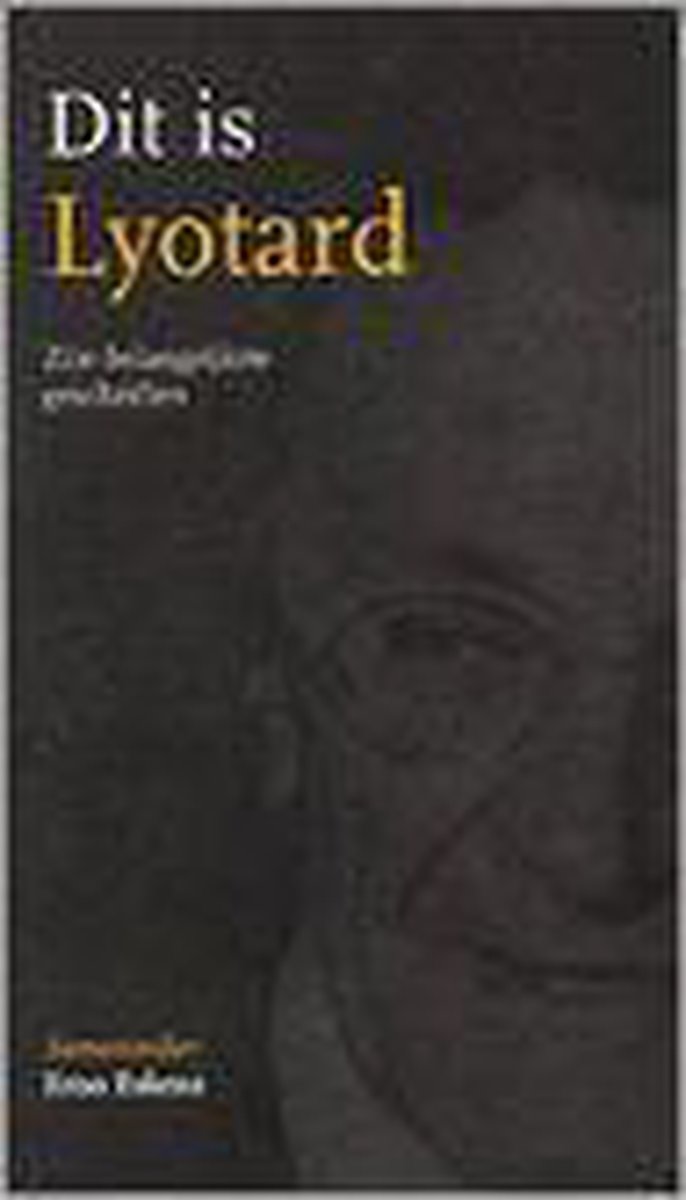 Dit is lyotard