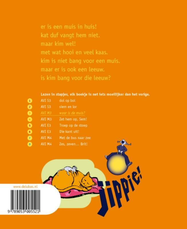 waar is de muis? / Jippie / 3 achterkant