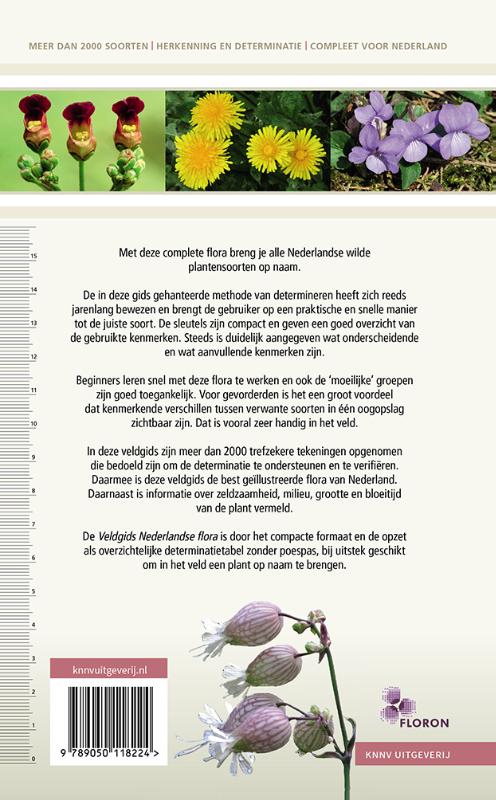 Veldgids Nederlandse flora / Veldgids achterkant