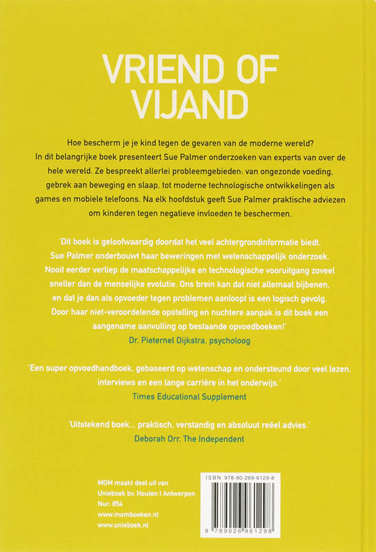 Vriend of vijand achterkant