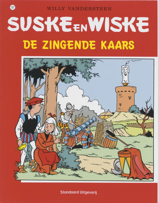 Suske en Wiske no 167: De zingende kaars - Willy Vandersteen