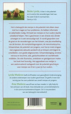 Het opgroeiboek voor meisjes achterkant