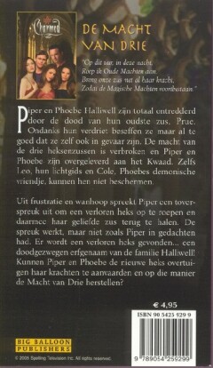 CHARMED 001 MACHT VAN DRIE achterkant