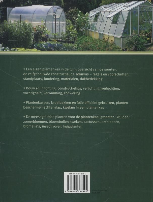 Serre en plantenkas achterkant