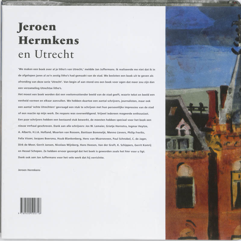 Jeroen Hermkens en Utrecht achterkant
