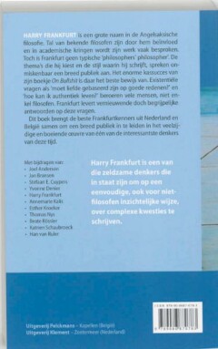 Vrijheid, noodzaak en liefde achterkant