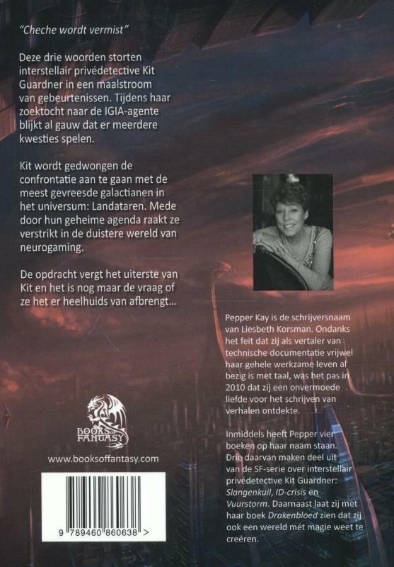 Vuurstorm / Kit Guardner SciF achterkant