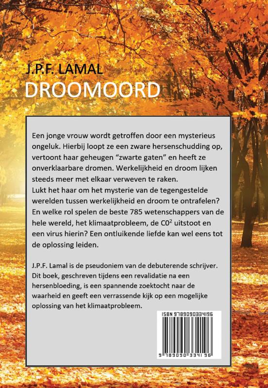 Droomoord achterkant