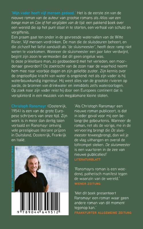 De sluismeester achterkant