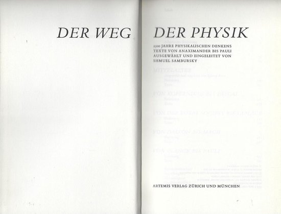 Der Weg der Physik