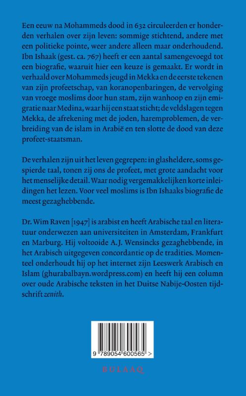 Het leven van Mohammed achterkant