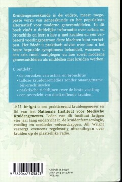 Gezond met kruiden Astma en bronchitis / Gezond met kruiden achterkant