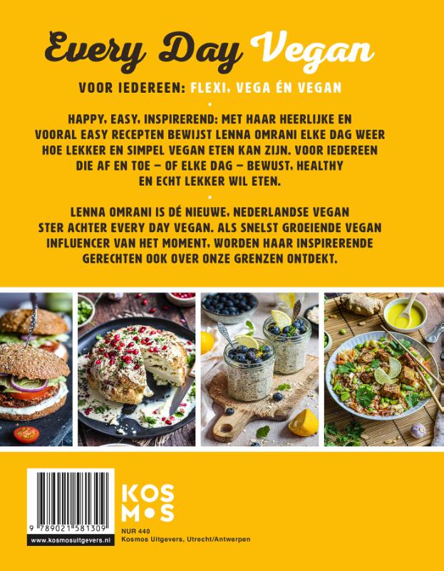 Every day vegan achterkant