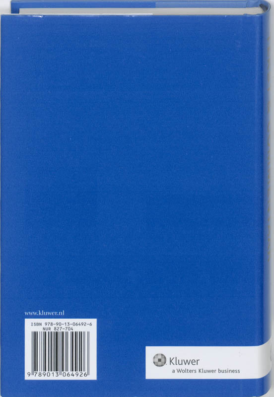 Insolventierecht / Tekst & Commentaar achterkant
